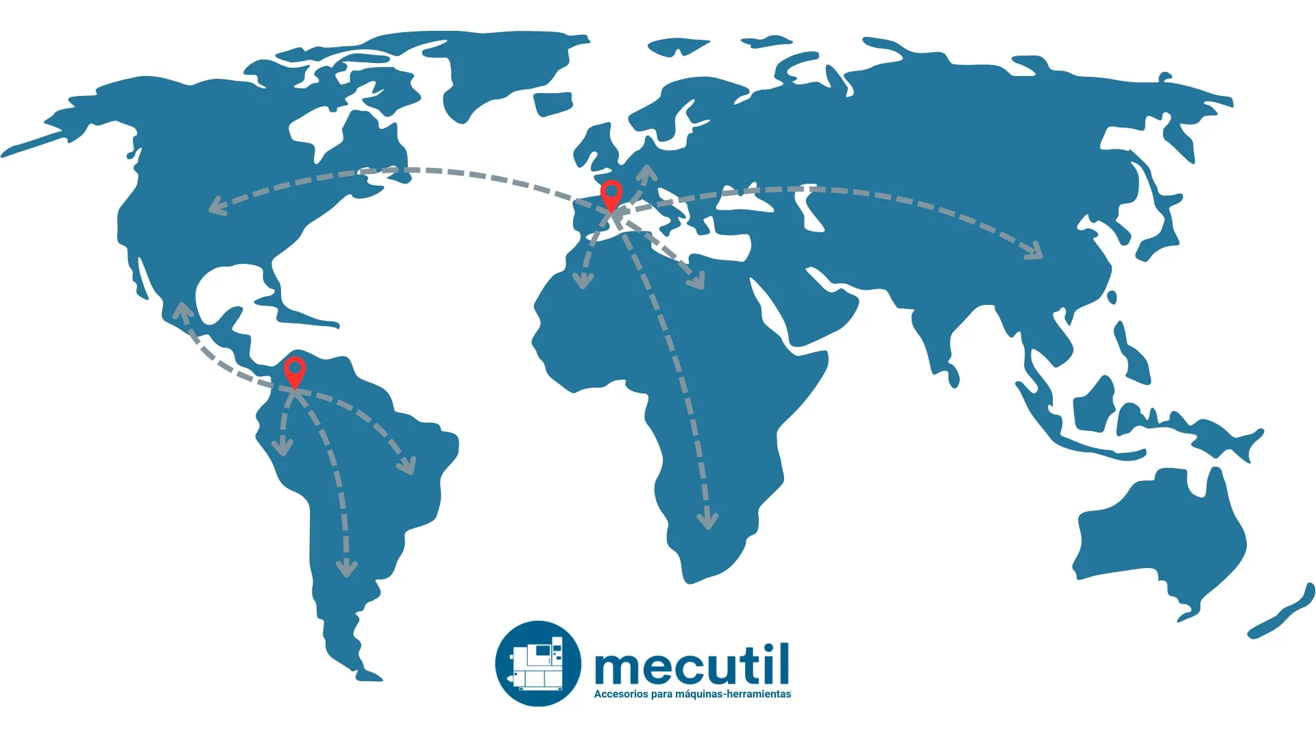 Mapa Export Mecutil